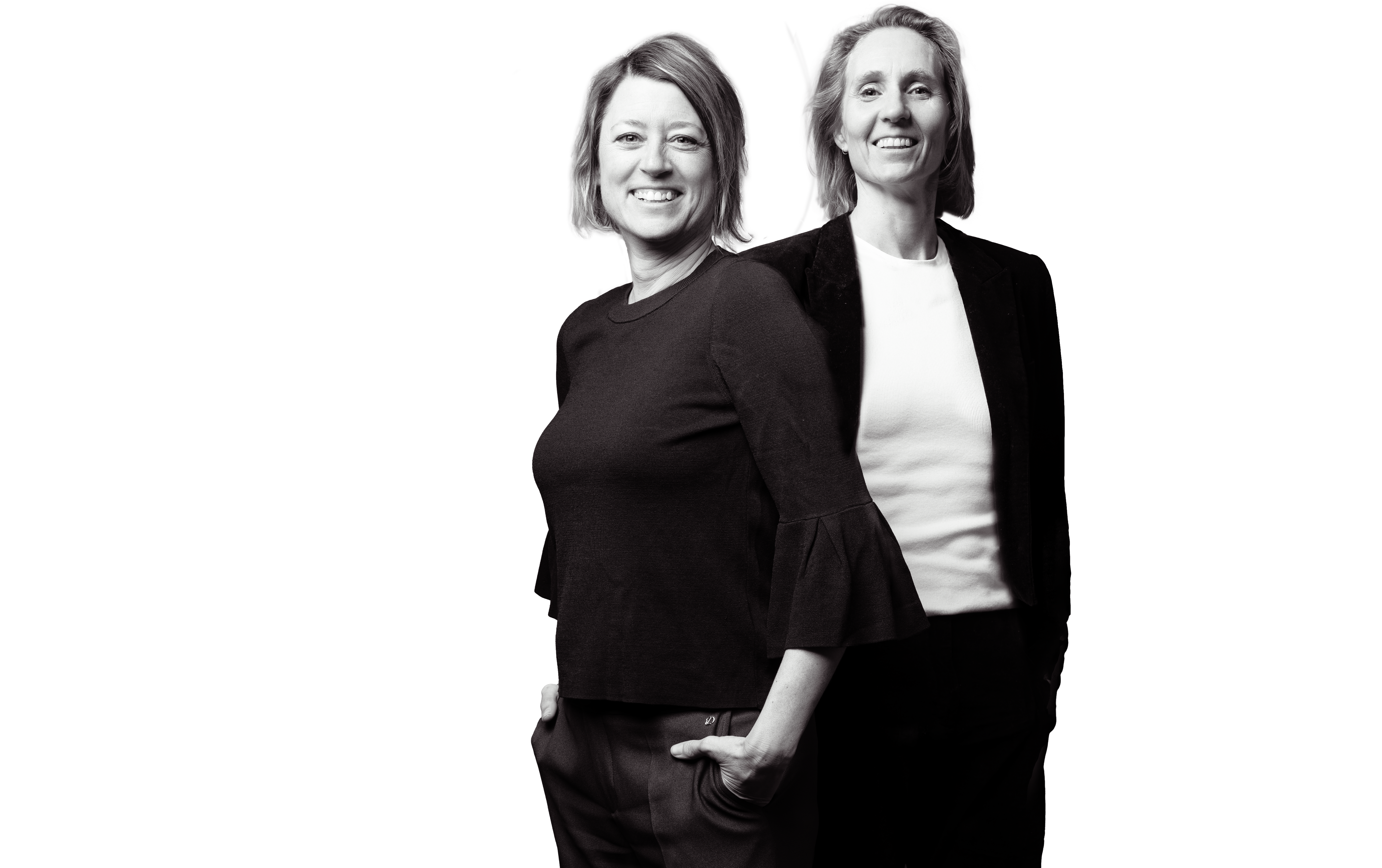 Portret van Josien Koster en Kommerien Broderick